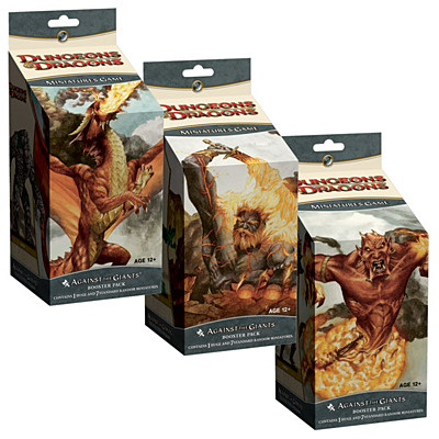 Dungeons & Dragons Miniatures: Against the Giants Booster