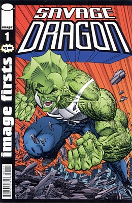 EN - Savage Dragon (1992) #1 IF Reprint