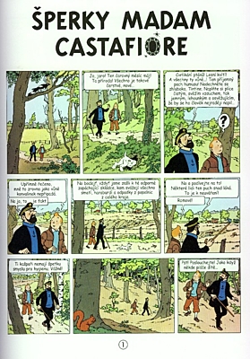 Tintinova dobrodružství 21: Šperky Madam Castafiore