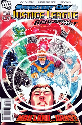 EN - Justice League: Generation Lost (2010) #24A