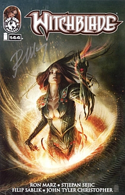 EN - Witchblade (1995) #144B Signed Ron Marz