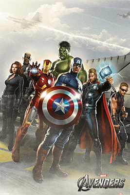Avengers - plakát - Flight Deck 61 x 91 cm