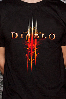 Diablo 3 - Tričko Face Logo