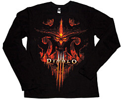Diablo 3 - Triko dl. rukáv Burning L