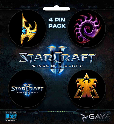 StarCraft 2: Wings of Liberty - placky 4ks