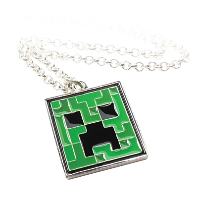 Minecraft - náhrdelník Creeper