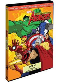 DVD - The Avengers: Nejmocnější hrdinové světa 4