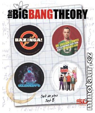 Big Bang Theory - Placky 4ks Set B