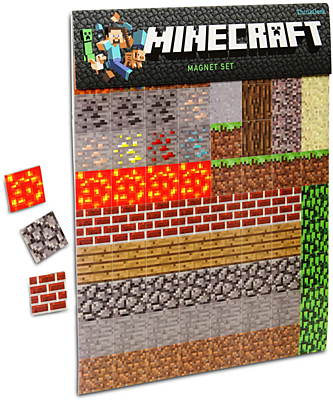 Minecraft - Sada 160 magnetů