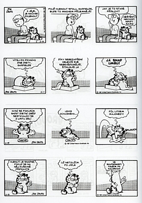 Garfield 04: Garfield slízne smetanu