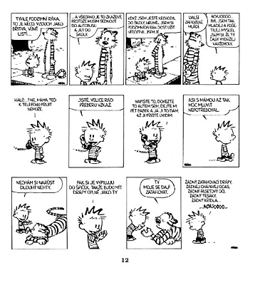 Calvin a Hobbes 09: Lidožravá šílená kočka