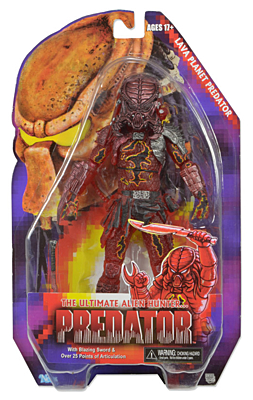 Predators - Series 10: Lava Planet Predator 18cm (51489)