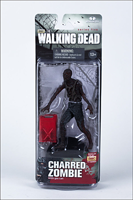 Walking Dead - S5 Charred Zombie Action Figure