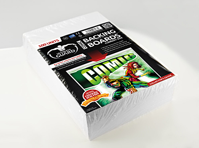 Comic Backing Boards - Current Size (171 x 266 mm) (100ks) Ultimate Guard