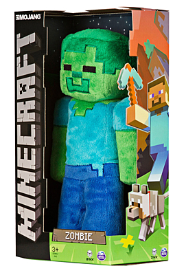 Minecraft - Zombie plyšák 33cm
