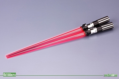 Star Wars - Svítící jídelní hůlky Darth Vader
