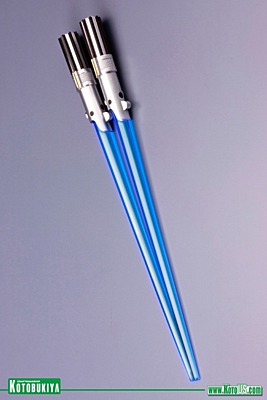Star Wars - Svítící jídelní hůlky Luke Skywalker