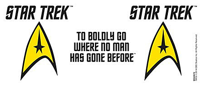 Star Trek - Hrnek To Boldly Go