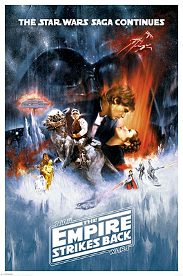 Star Wars - plakát - The Empire Strikes Back 61x91cm