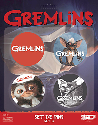 Gremlins - placky 4ks set B