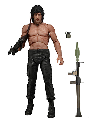 Rambo: First Blood II - John Rambo Action Figure 17cm
