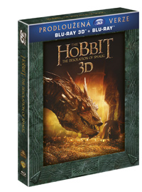 BD - Hobit: Šmakova dračí poušť - Prodloužená verze (5 Blu-ray 3D+2D)