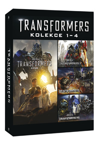 DVD - Transformers kolekce 1 - 4 (4 DVD)