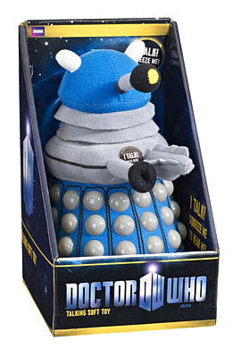 Doctor Who - Mluvící plyšák Dalek modrý 23cm