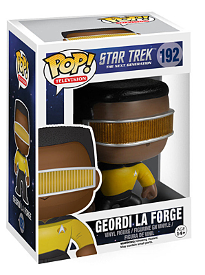Star Trek TNG - Geordi La Forge POP Vinyl Figure