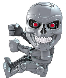Terminator: Genisys - Endoskeleton Scaler Mini Figure 5cm