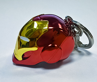 Iron Man - Kovová klíčenka Helmet