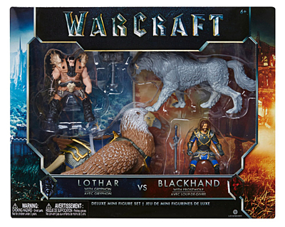 WarCraft - Lothar vs Blackhand Mini Figure Set