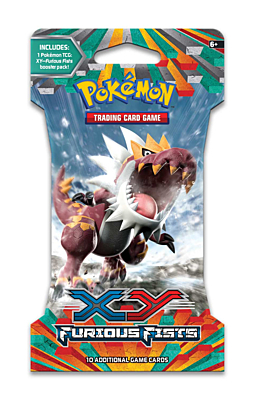 Pokémon: XY #03 Furious Fists Blister Booster