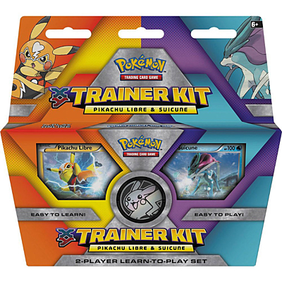 Pokémon: XY Trainer Kit - Pikachu Libre and Suicune - Starter pro 2 hráče