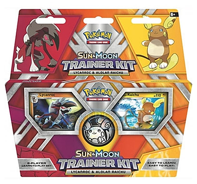 Pokémon: Sun and Moon Trainer Kit - Lycanroc and Alolan Raichu - Starter pro 2 hráče