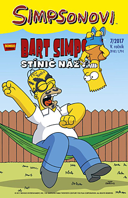 Bart Simpson #047 (2017/07) - Stínič názvu
