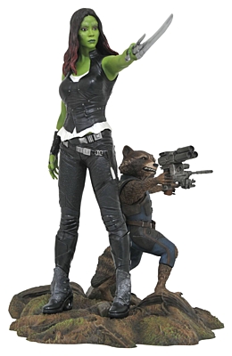 Guardians of the Galaxy Vol. 2 - Gamora and Rocket Raccoon - Marvel Gallery PVC Statue 25cm