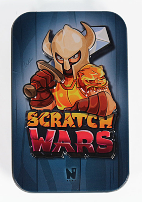 Scratch Wars - 1. edice - Starter modrý (plechová krabička)