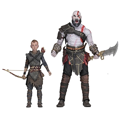 God of War - Kratos and Atreus 2-pack Ultimate Action Figures (49326)