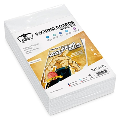 Comic Backing Boards - Golden Size (193 x 266 mm) (100 ks) Ultimate Guard