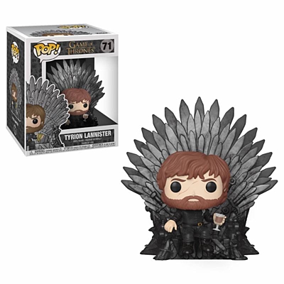 Game of Thrones - Tyrion Lannister Sitting on Iron Throne POP Vinyl Figure