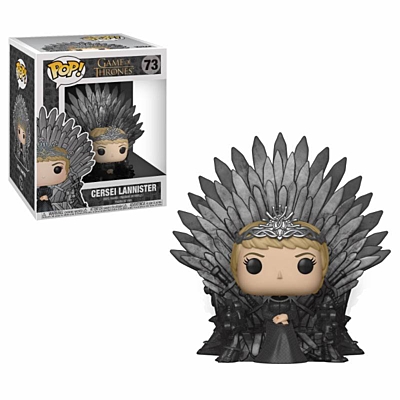 Game of Thrones - Cersei Lannister Sitting on Iron Throne POP Vinyl Figure