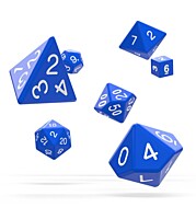 Sada 7 RPG kostek - Solid Blue