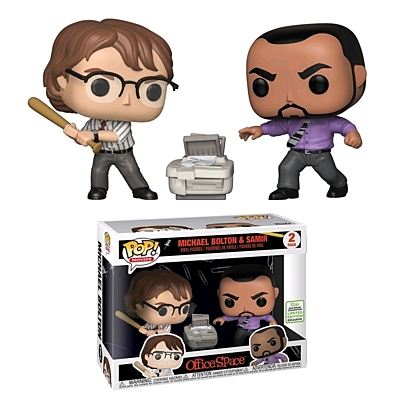 Office Space - Samir and Michael 2-pack ECCC 2019 Exclusive Limited POP Vinyl Figure
