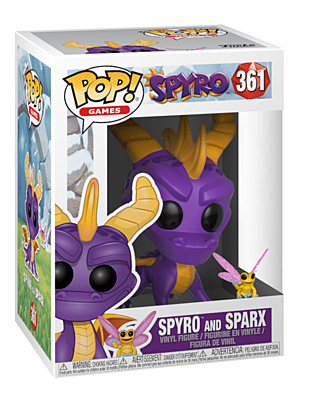 Spyro the Dragon - Spyro and Sparx POP Vinyl Figure