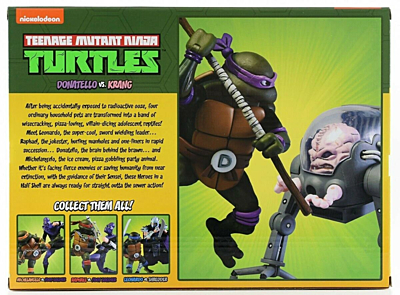 Teenage Mutant Ninja Turtles (TMNT) - Donatello vs. Krang Action Figure (54078)