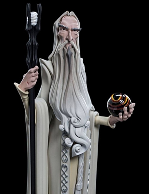 Lord of the Rings - Saruman the White Mini Epics Vinyl Figure 17 cm