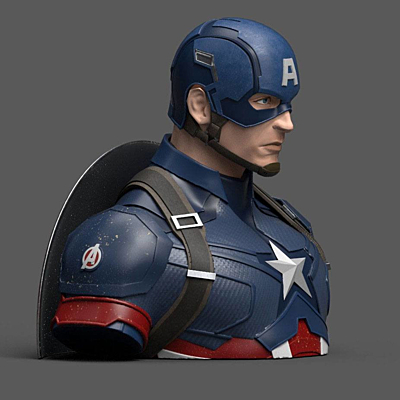 Avengers: Endgame - Captain America pokladnička 20 cm