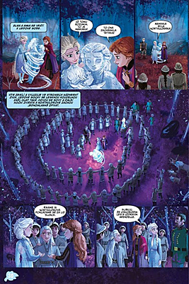 Ledové království 2 - Filmový příběh jako komiks