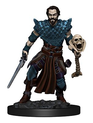 Figurka D&D - Human Male Warlock - Painted (Dungeons & Dragons: Icons of the Realms Premium Miniatures)